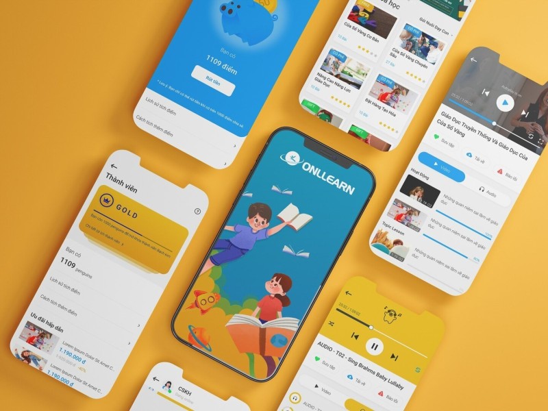 NHÃN HIỆU ONLEARNING - SLIFE
